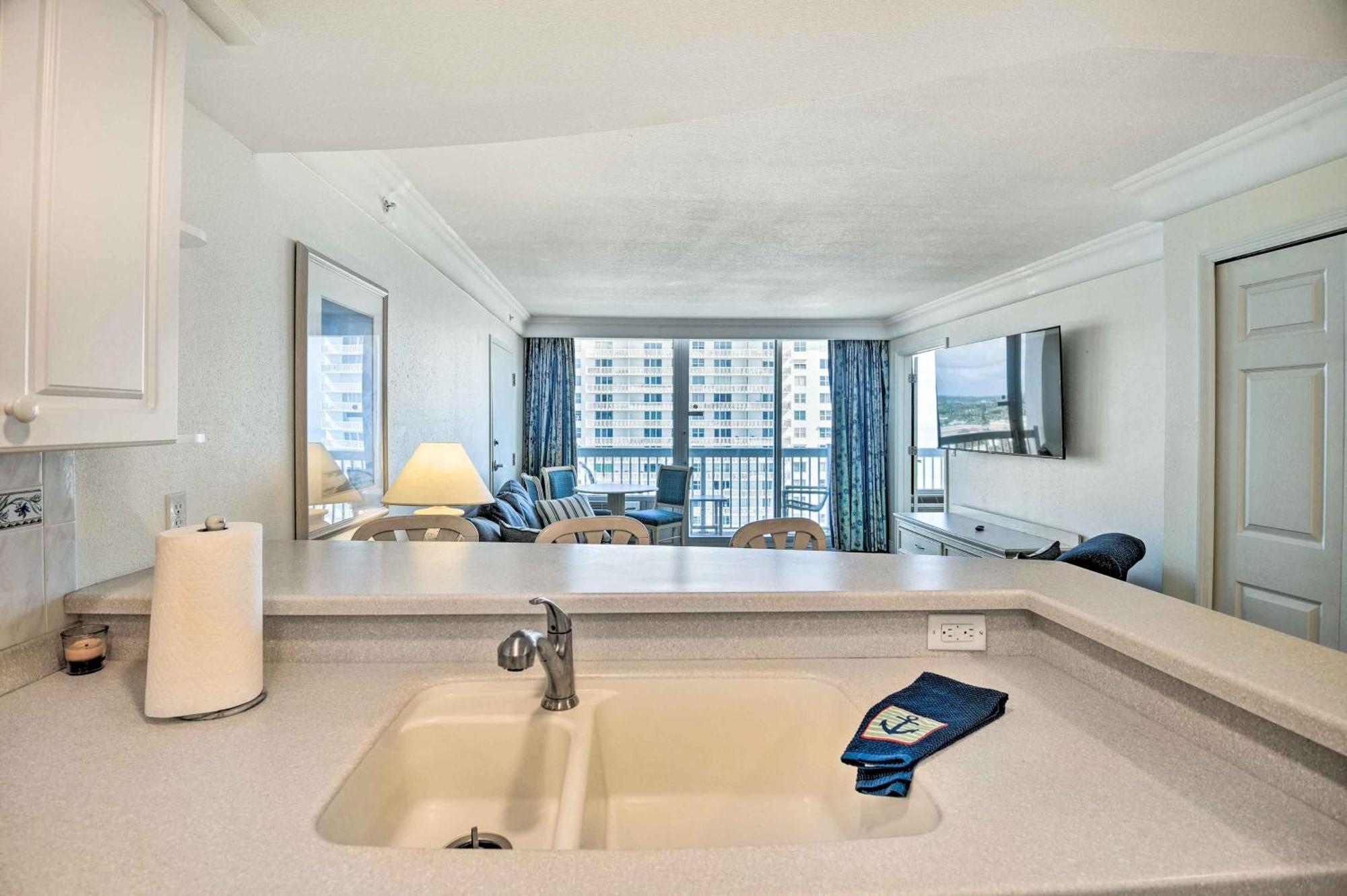 Sunny Daytona Beach Gem With Ocean Views! Ngoại thất bức ảnh